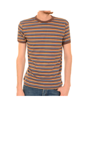 Retro striped t shirt mensed t shirt men s